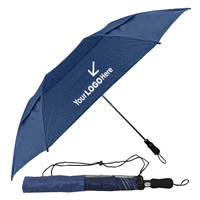 The Vented Heather Little Giant Folding Golf Umbrella